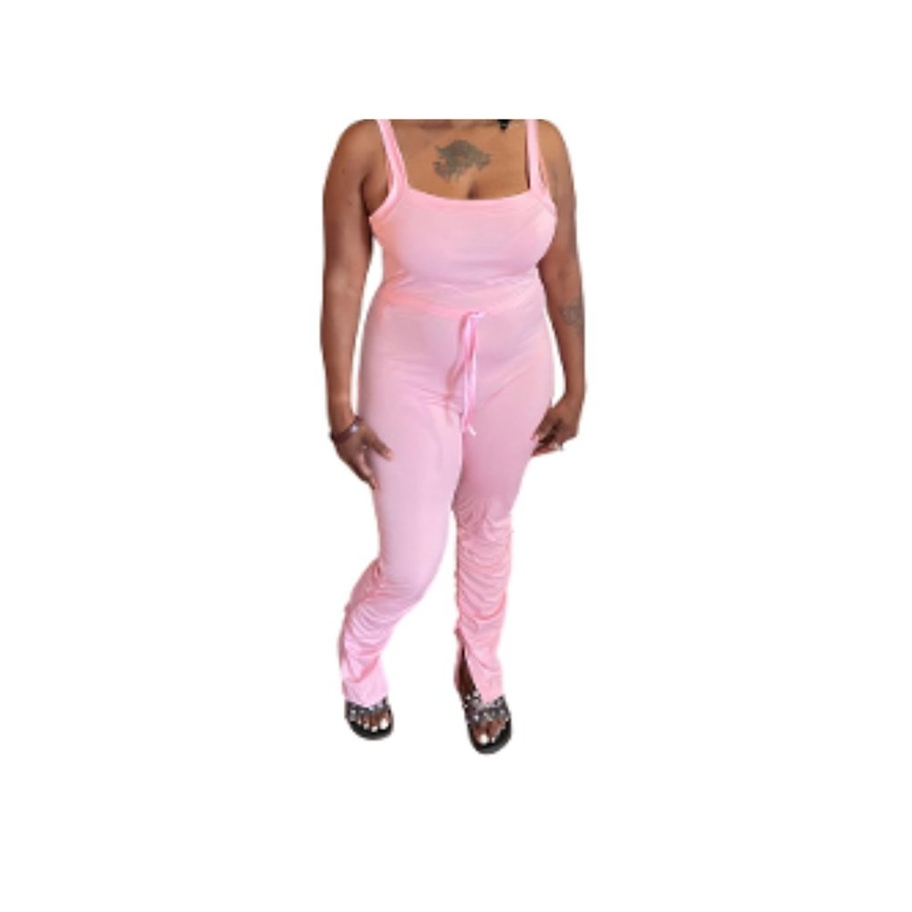 1Piece Stacked Jumpsuit